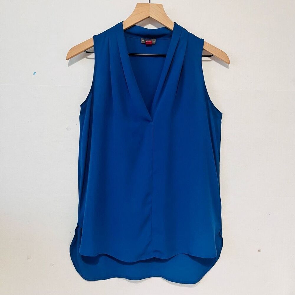 Vince Camuto Blue Sleeveless Top   Size XS